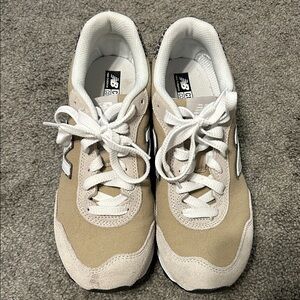 New Balance 515 Beige Neutral Sneakers w/ Leopard